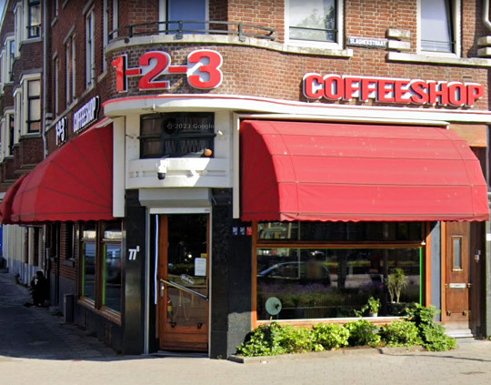 1-2-3 coffee shop