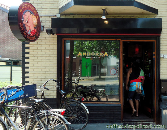 Andorra coffee shop