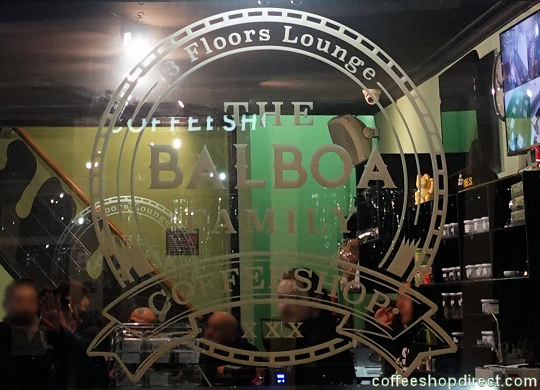 The Balboa Family coffee shop