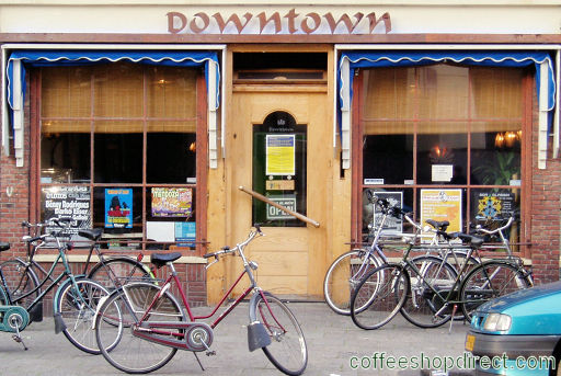 Downtown coffee shop