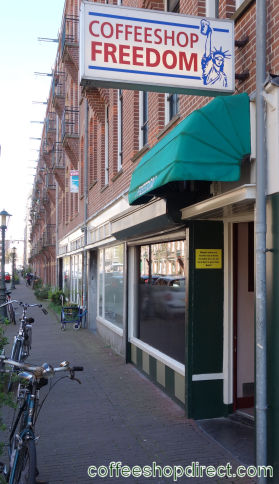 Freedom coffee shop