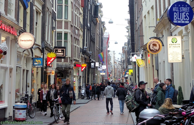 Warmoesstraat southwards 2017