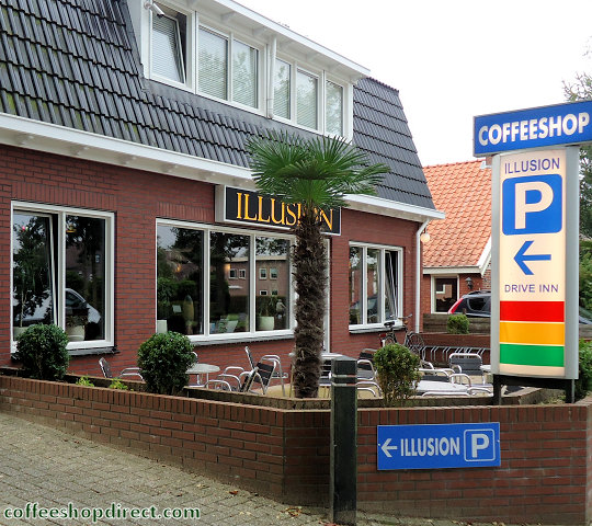 Illusion coffee shop