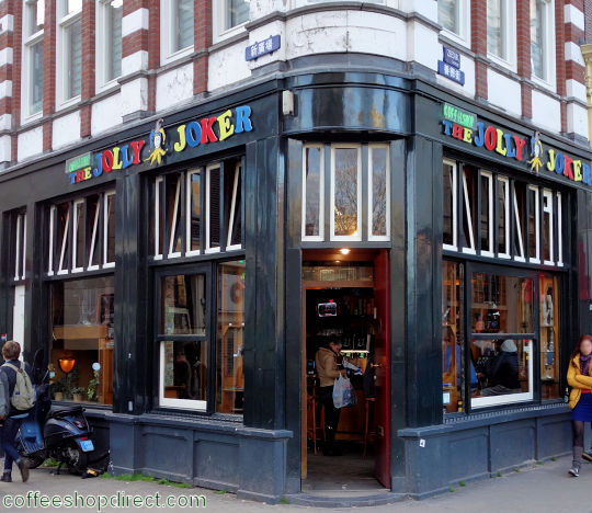 The Jolly Joker coffee shop