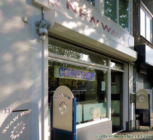 New Wave coffee shop