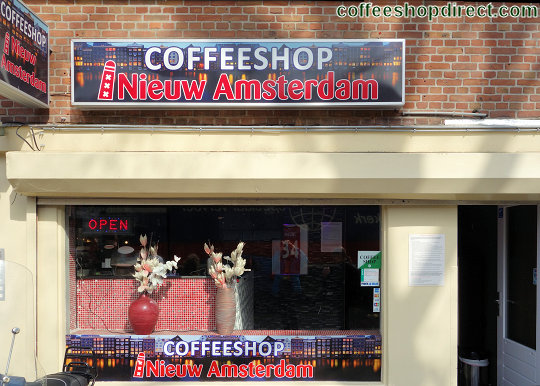 New Amsterdam coffee shop
