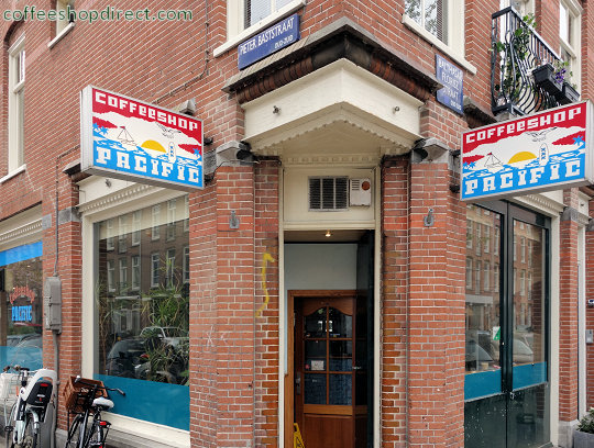 Pacific coffee shop