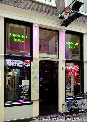 Smoking Bull smoker-friendly bar