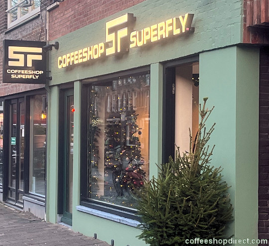 SuperFly coffee shop
